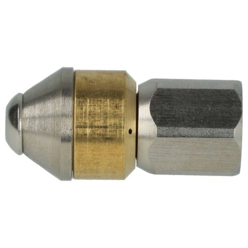 VHBW Kränzle KNR055 Pipe Cleaning Nozzle - Stainless Steel, Rotating