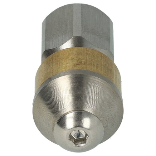 VHBW Kränzle KNR055 Pipe Cleaning Nozzle - Stainless Steel, Rotating