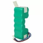 VHBW Akku Ecovacs DD3G, 10002167, 10001568, DM88, ZJ1517-HFR, DD4G - 3000 mAh, 12V, NiMH