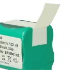 VHBW Akku Ecovacs DD3G, 10002167, 10001568, DM88, ZJ1517-HFR, DD4G - 3000 mAh, 12V, NiMH