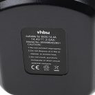 VHBW Elektrowerkzeug Akku für Bosch 13614, 15614, GSR 14.4V - 14.4V, NiMH, 2000mAh