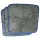 VHBW Microfiber Towel Set for Cars and Motorcycles - 40 x 40 cm, Reusable, Blue, Dark Gray