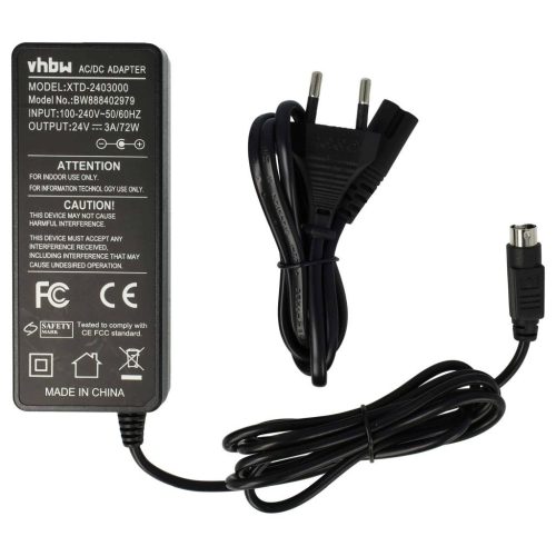 VHBW Epson DA-36E24, PS170, PS-170, DA36E24 Power Adapter - 230 cm