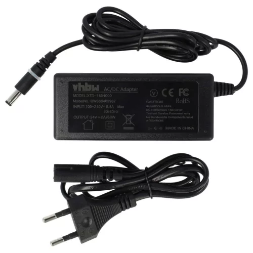 VHBW Robomow PowerBox 2A Power Adapter for Wolf Garten Robot Mower Charging Station