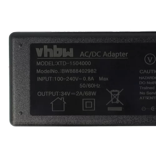 VHBW Robomow PowerBox 2A Power Adapter for Wolf Garten Robot Mower Charging Station