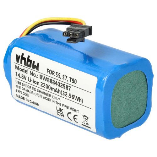 VHBW Battery Qihoo INR18650 M264S1P, LR-PAS0638W-EU, 2ASP4-S5 - 2200 mAh, 14.8 V, Li-Ion