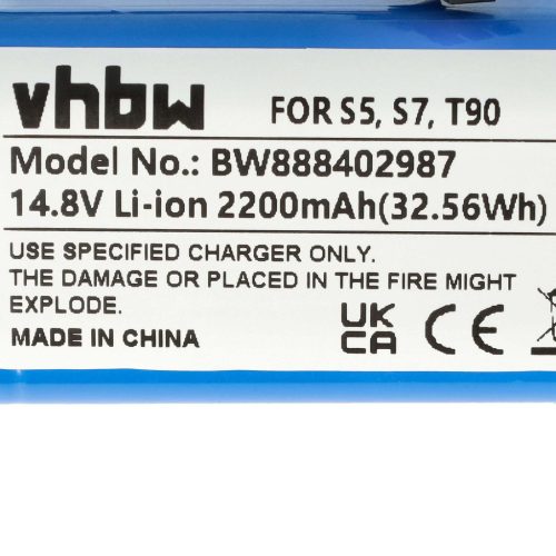 VHBW Battery Qihoo INR18650 M264S1P, LR-PAS0638W-EU, 2ASP4-S5 - 2200 mAh, 14.8 V, Li-Ion