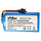 VHBW Battery for: Qihoo INR18650 M264S1P, LR-PAS0638W-EU, 2ASP4-S5 - 2600 mAh, 14.8 V, Li-Ion