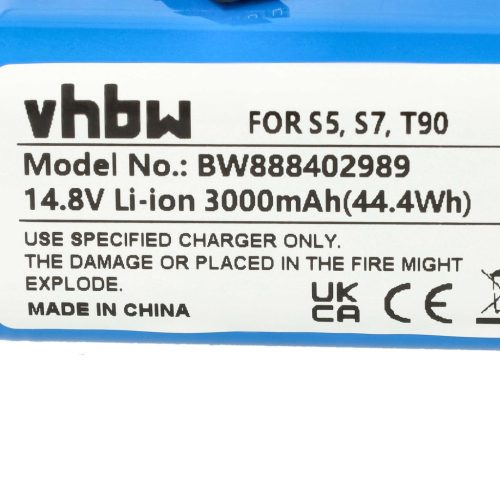 VHBW Battery for: Qihoo INR18650 M264S1P, LR-PAS0638W-EU, 2ASP4-S5 - 3000 mAh, 14.8 V, Li-Ion