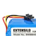 VHBW Battery Qihoo INR18650 M264S1P, LR-PAS0638W-EU, 2ASP4-S5 - 3400 mAh, 14.8 V, Li-Ion