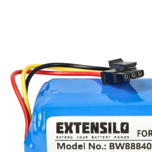 VHBW Battery Qihoo INR18650 M264S1P, LR-PAS0638W-EU, 2ASP4-S5 - 3400 mAh, 14.8 V, Li-Ion