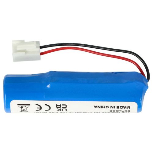 VHBW Battery for Leifheit BFN18650 1S1P - 2600 mAh, 3.7 V, Li-Ion