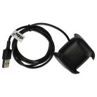 VHBW Fitbit Versa 2, 2 SE Charging Cable - USB, 100 cm, black