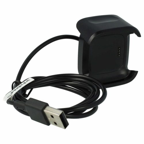 VHBW Fitbit Versa 2, 2 SE Charging Cable - USB, 100 cm, black