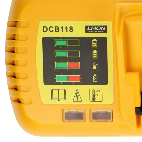 VHBW Fast Charger for Dewalt DCB118 for Dewalt Power Tool Batteries etc. 18 V