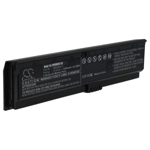 VHBW Notebook Battery Clevo NB50BAT-6 - 4200 mAh 10.8 V Li-Ion