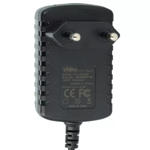 VHBW Power Supply for Remington 723752, 44153530100, PA-0505E, PA-0510E Shaver, Beard Trimmer - 140 cm