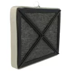 VHBW Miele 3174713, 3174714 Active Carbon Filter - 20.5 x 17 x 3.3 cm