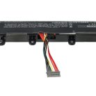 VHBW Notebook akkumulátor  Asus 0B110-00480100, A41lj5H, A41N1702-1 - 2800 mAh 14,4 V Li-Ion