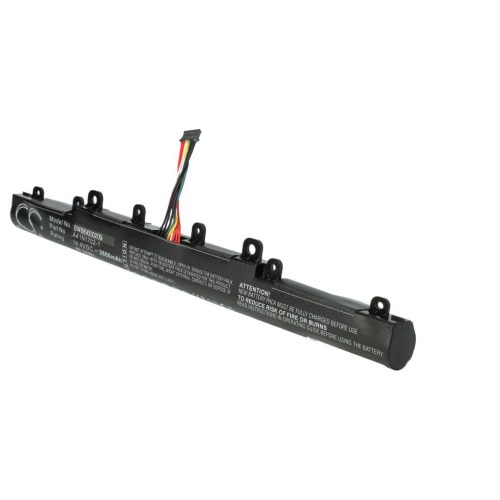VHBW Notebook akkumulátor  Asus 0B110-00480100, A41lj5H, A41N1702-1 - 2800 mAh 14,4 V Li-Ion