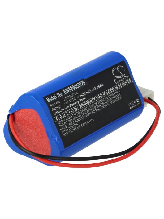 Zondan LI13S001A Akkumulátor - 2600 mAh 11,1 V Li-Ion