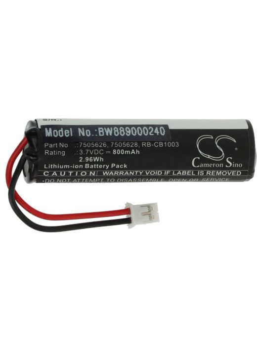 Morita 7505626, 7505628, RB-CB1003 Akkumulátor - 800 mAh 3,7 V Li-Ion