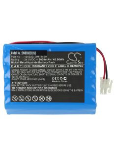   Cardioline AMED5062, 0593, 120222, 1220211-01 - 2000 mAh 24 V NiMH Akkumulátor