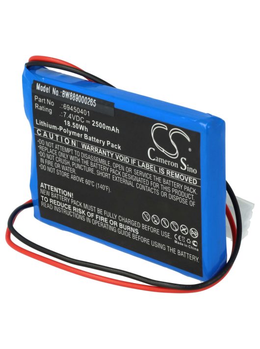 CONTEC 69450401 Akkumulátor – 2500 mAh 7,4 V Li-polimer