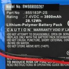 VHBW CONTEC 855183P-2S Battery - 3800 mAh 7.4 V Li-Polymer