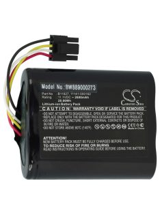   Physio-Control 11141-000162, B11827 Akkumulátor – 2600 mAh, 11,1 V Li-Ion