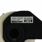 VHBW Brother DK-22246 Self-Adhesive Label, 103 mm x 30.48 m + Holder