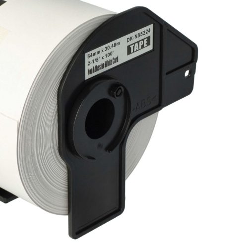 VHBW Brother DK-N55224 Label - 54mm x 30.48m + Holder