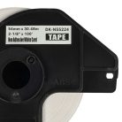 VHBW Brother DK-N55224 Label - 54mm x 30.48m + Holder