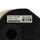 VHBW Brother DK-44605 Self-Adhesive Label 62 mm x 30.48 m + Holder
