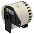 VHBW Brother DK-44605 Self-Adhesive Label 62 mm x 30.48 m + Holder