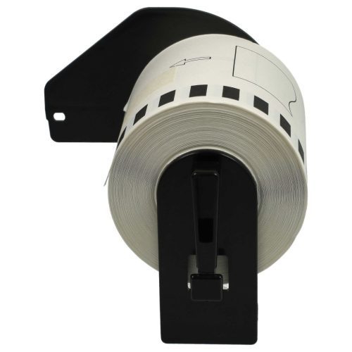 VHBW Brother DK-22113 Label, Self-adhesive, 62 mm x 15.24 m, with Holder