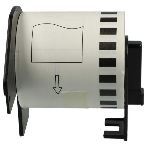 VHBW Brother DK-22113 Label, Self-adhesive, 62 mm x 15.24 m, with Holder