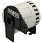 VHBW Brother DK-22113 Label, Self-adhesive, 62 mm x 15.24 m, with Holder