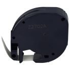 VHBW Dymo S0721660, 91221 Plastic Label Tape - 12 mm Black-White