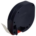 VHBW Dymo 91223, S0721630 Label Tape, 12 mm, Black-Red, Plastic