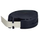 VHBW Dymo 91223, S0721630 Label Tape, 12 mm, Black-Red, Plastic