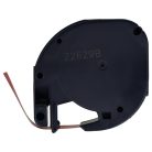 VHBW Dymo 91223, S0721630 Label Tape, 12 mm, Black-Red, Plastic