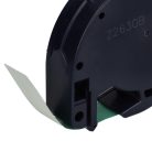 VHBW Dymo 91224, S0721640 Plastic Label Tape - 12mm, Black-Green