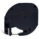 VHBW Dymo 91224, S0721640 Plastic Label Tape - 12mm, Black-Green