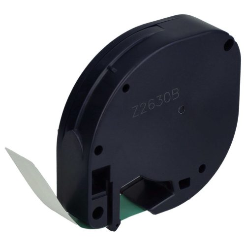 VHBW Dymo 91224, S0721640 Plastic Label Tape - 12mm, Black-Green