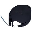 VHBW Dymo S0721650 Plastic Label Tape, 12 mm, Black-Blue