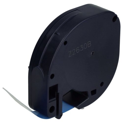 VHBW Dymo S0721650 Plastic Label Tape, 12 mm, Black-Blue