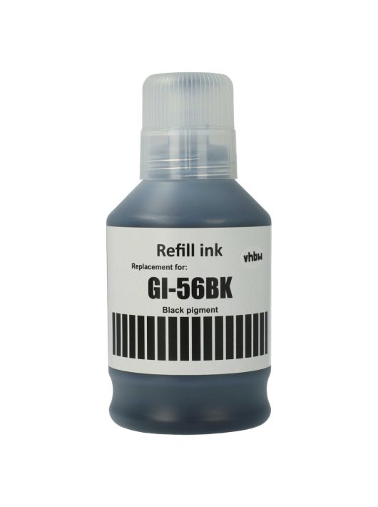 Canon 4412C001, GI-56BK Fekete Utántöltő Tinta - 170 ml