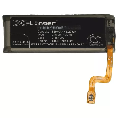 VHBW Mobile Phone Battery for Samsung EB-BF701ABY - 850 mAh 3.85 V Li-polymer