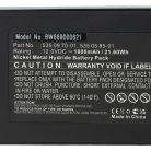 VHBW Fűnyíró akkumulátor Husqvarna 535 04 06-01, 535 05 85-01, 535062001 - 1800 mAh 12 V NiMH - Kertészeti eszköz